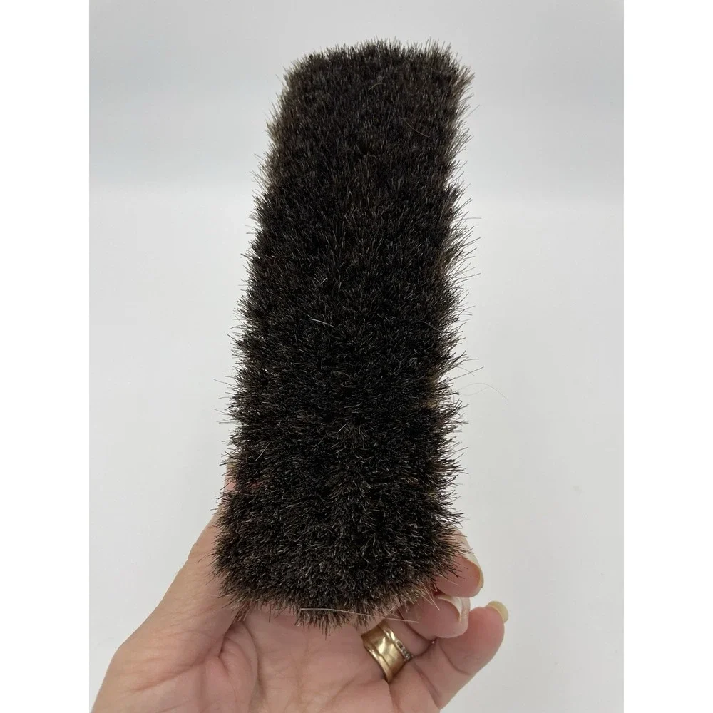 Vintage Cadillac Shoe‎ Shine Brush Made In Israel Wood Handle